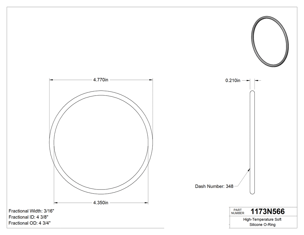 Technical drawing - 1173N566